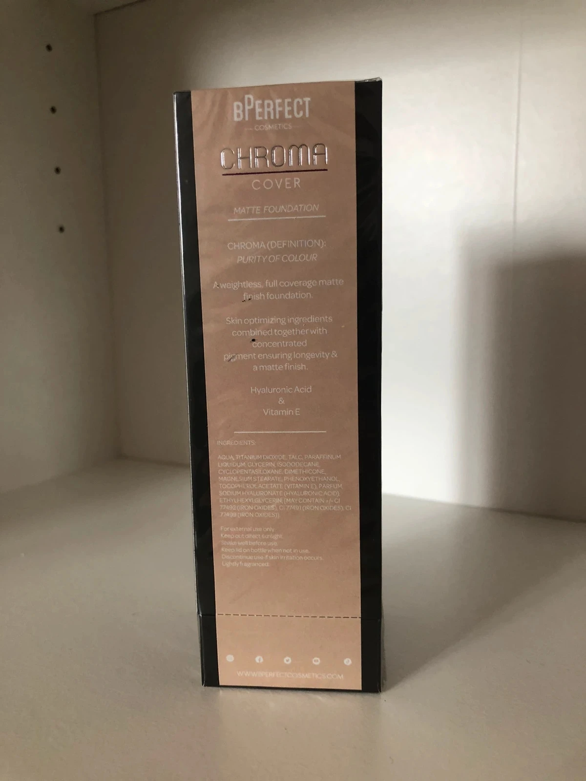 Fond de teint BPerfect Chroma Cover Foundation – photo 2